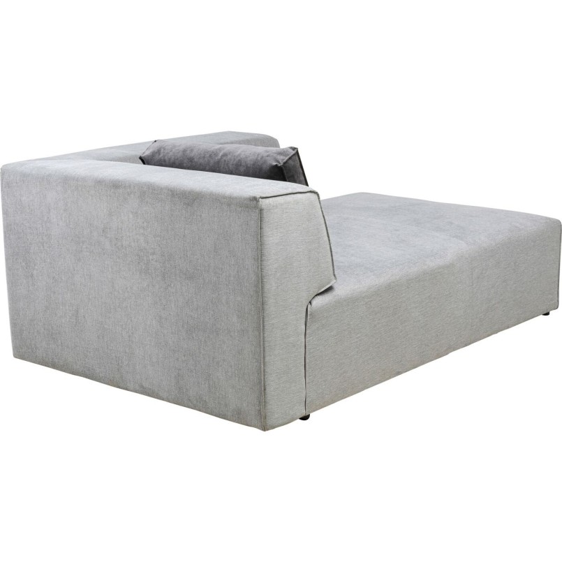 Infinity Ottomane gris droite