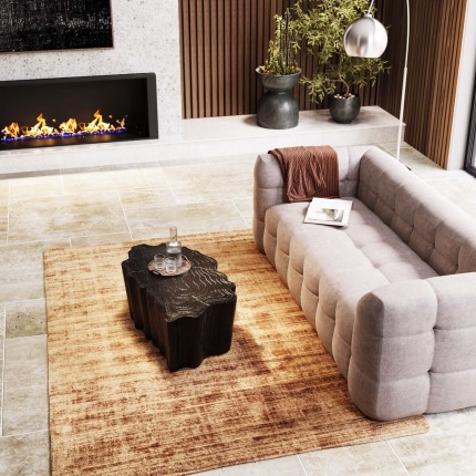 Sofa Salamanca 3-seater brown Kare Design