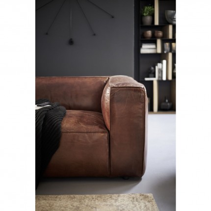 Sofa leer Cubetto 220 cm Kare Design