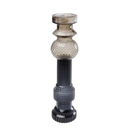 Bougeoir Marvelous Duo marron gris 49cm Kare Design