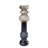 Bougeoir Marvelous Duo marron gris 49cm