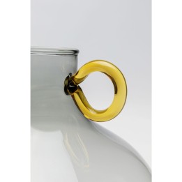 Vase Amore Handle gris 23cm