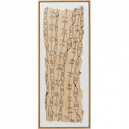 Schilderij Native Spirals 50x150cm Kare Design