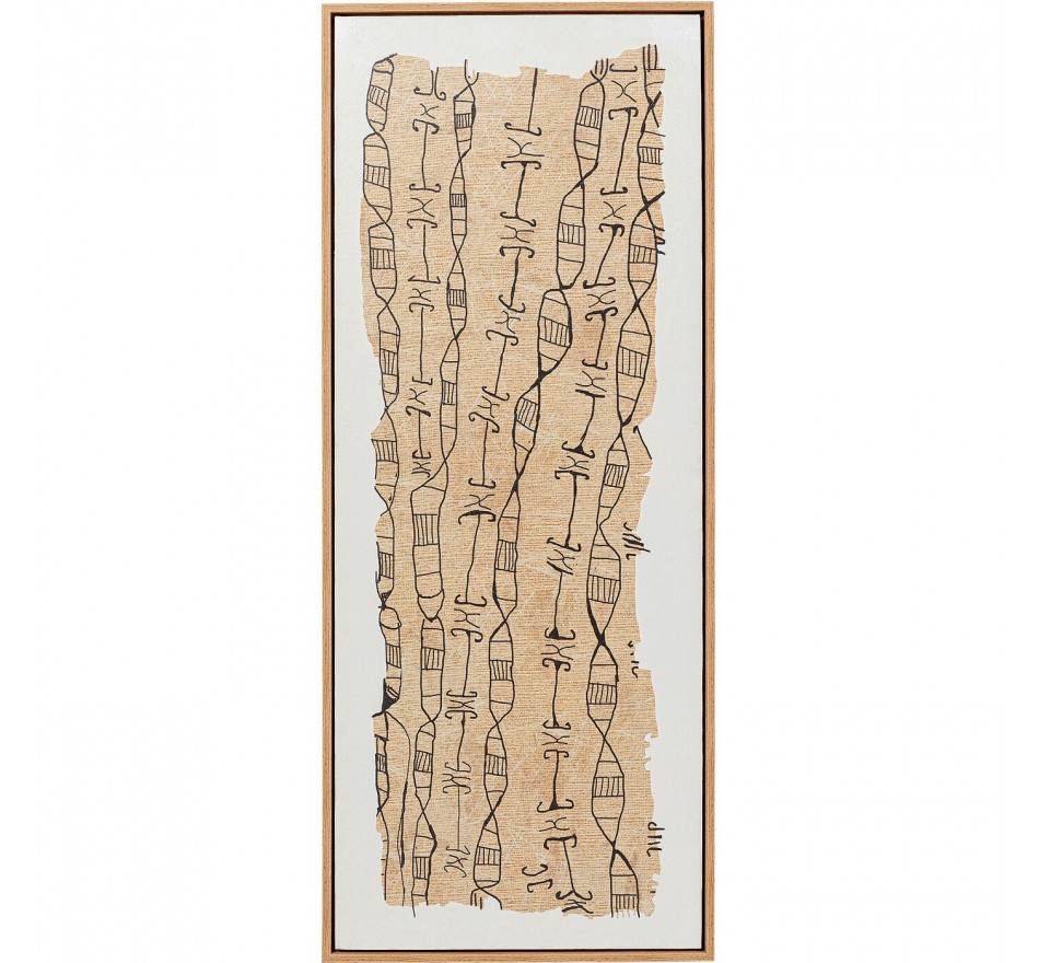 Schilderij Native Spirals 50x150cm Kare Design