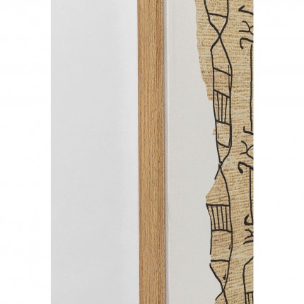 Schilderij Native Spirals 50x150cm Kare Design