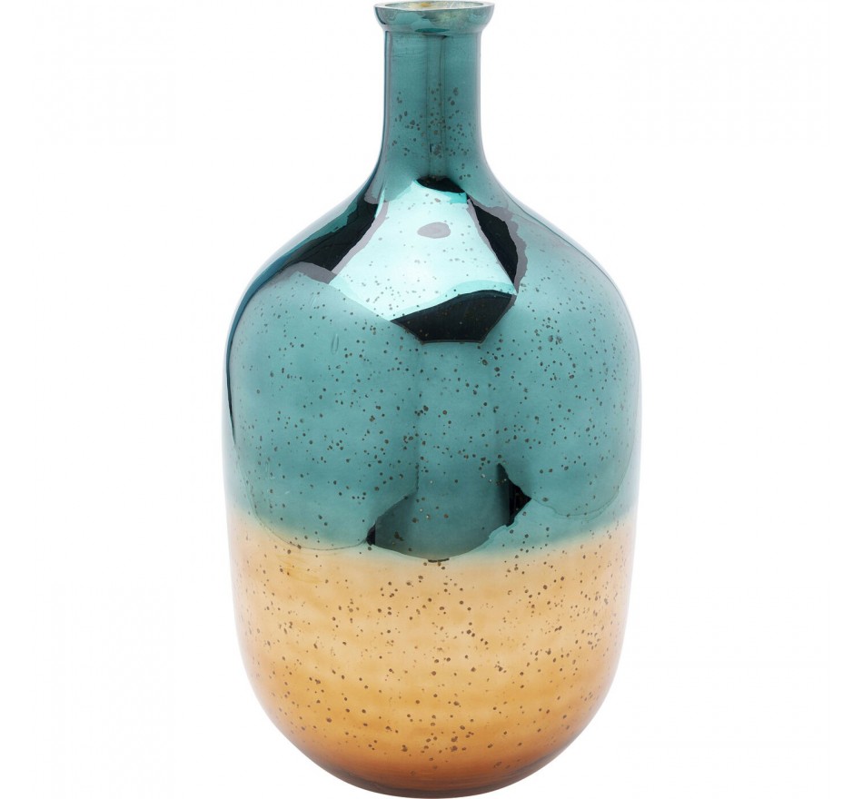 Vase Lizy blue and gold 50cm Kare Design