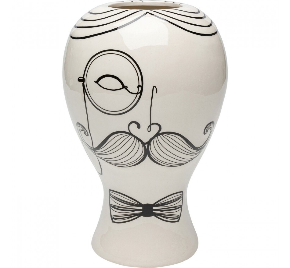 Vaas Favola man zwart wit Kare Design