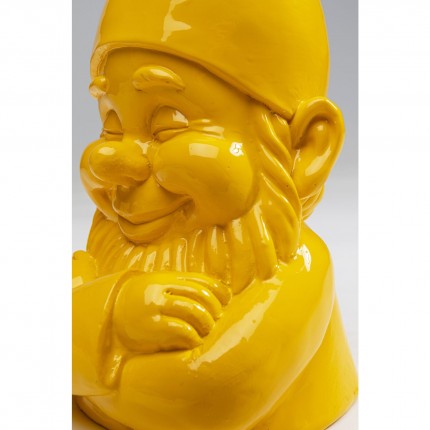 Deco bust gnome yellow Kare Design