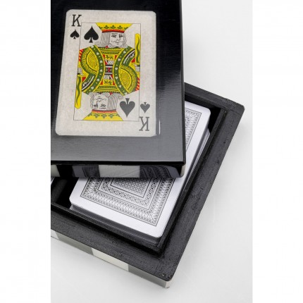 Card game black and white Kare Design