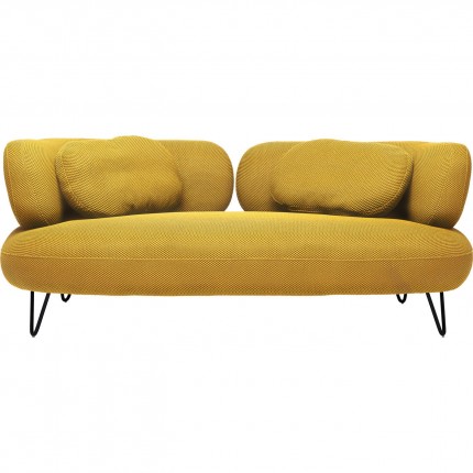 Sofa Peppo 2-Zits geel Kare Design