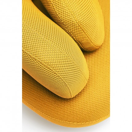 Sofa Peppo 2-Zits geel Kare Design
