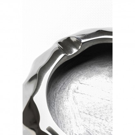 Ashtray Avantgard Silver Ø15cm Kare Design