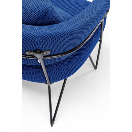 Fauteuil Peppo blauw Kare Design