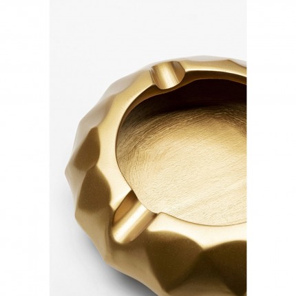 Ashtray Avantgard gold Ø15cm Kare Design