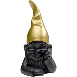 Figurine décorative Nain noir 21cm