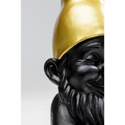 Deco bust gnome black thinking Kare Design