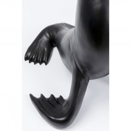 Bijzettafel zeeleeuw zwart Ø50cm Kare Design