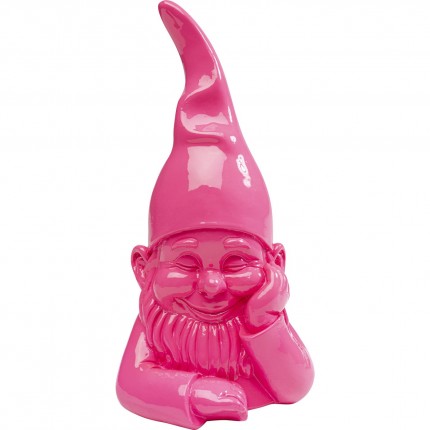 Deco bust gnome pink thinking Kare Design