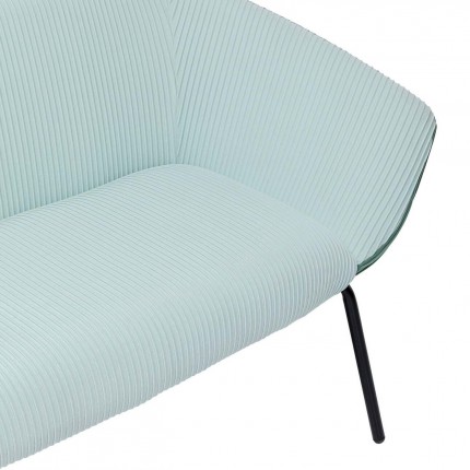 Sofa Ballabile 2-Seater blue and green Kare Design