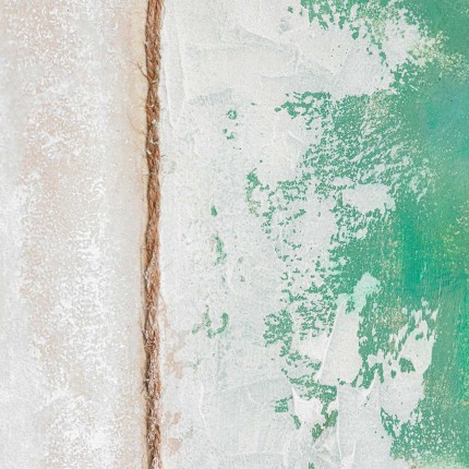 Schilderij Frame Dust 120x120cm groen Kare Design