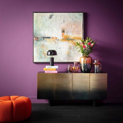 Schilderij Frame Dust 120x120cm goud Kare Design