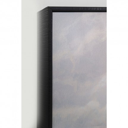 Schilderij wolk boot 60x120cm Kare Design