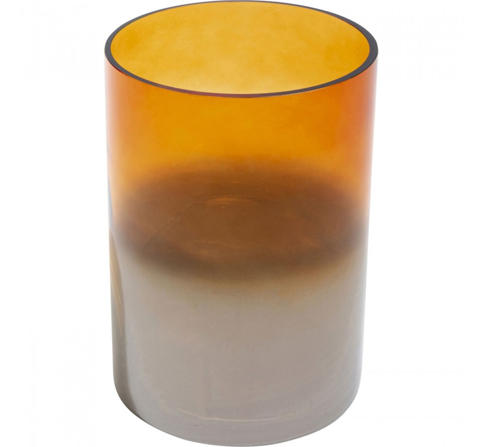 Vaas Glow oranje 20cm Kare Design