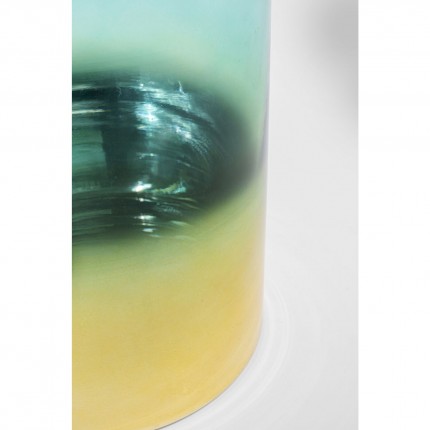 Vase Glow turquoise 20cm Kare Design