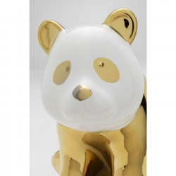 Deco panda gold and white 18cm Kare Design