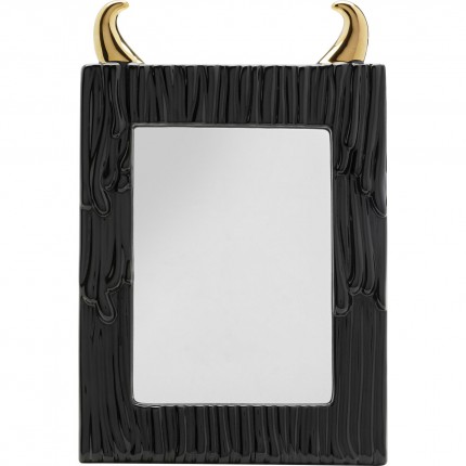 Tafelspiegel Yeti zwart en goud 19x29cm Kare Design