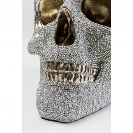 Money Box Skull Crystals Kare Design