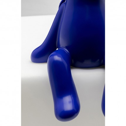 Decoratie gevleugelde beer blauw Kare Design