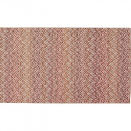 Carpet Zigzag red 230x160cm Kare Design