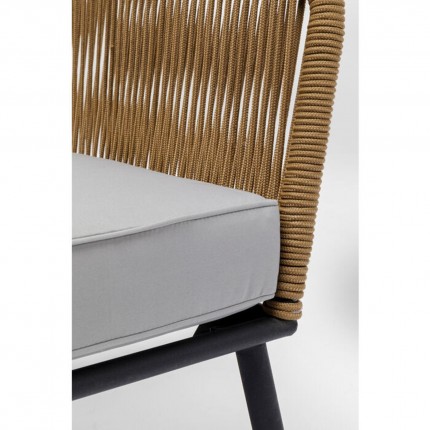Outdoor Armchair Elba brown Kare Design