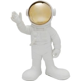 Figurine décorative Welcome Astronaut blanc 27cm