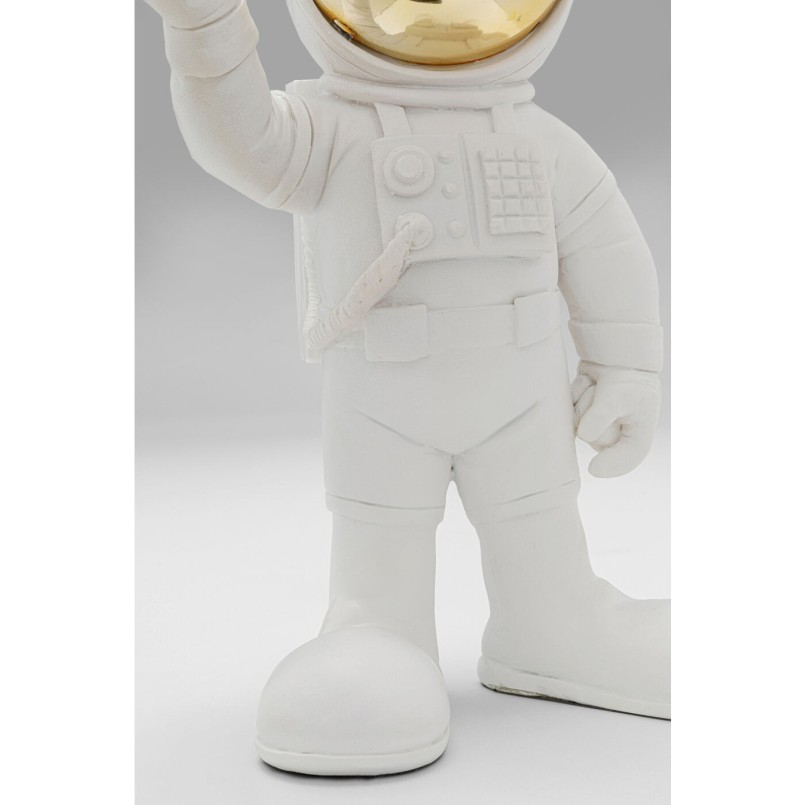 Figurine décorative Welcome Astronaut blanc 27cm