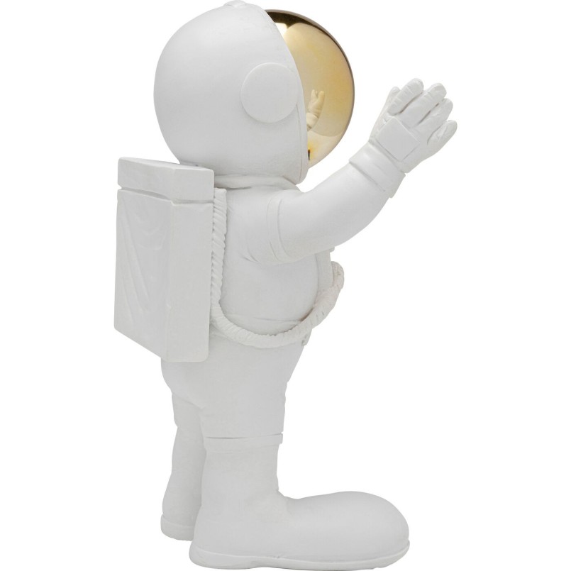 Figurine décorative Welcome Astronaut blanc 27cm