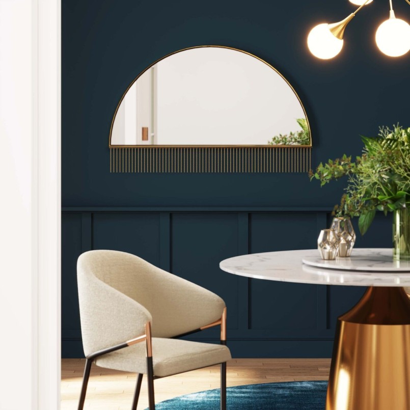 Chaise avec accoudoirs rétro crème - Boulevard - Kare Design