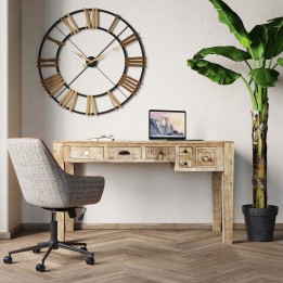 Etnisch houten bureau - Puro - Kare Design