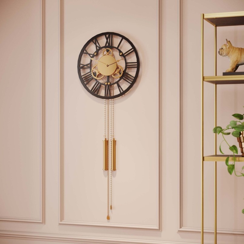 Horloge murale 126x46cm - Clockwork - Kare Design
