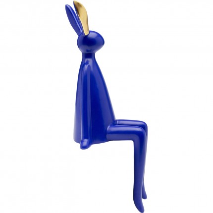 Deco rabbit blue sitting Kare Design