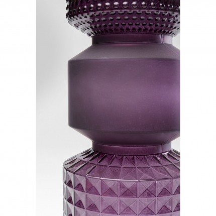 Vase Marvelous Duo purple 42cm Kare Design