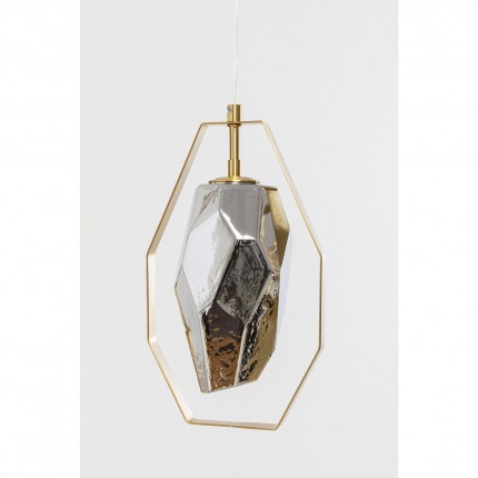 Hanglamp Diamond Fever goud 110cm Kare Design