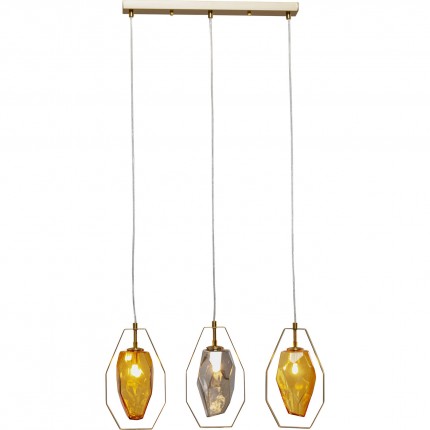 Hanglamp Diamond Fever goud 67cm Kare Design