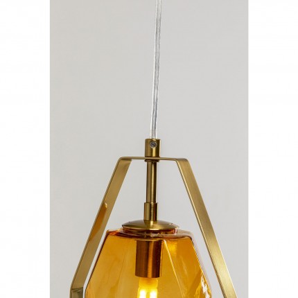 Hanglamp Diamond Fever goud 67cm Kare Design