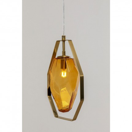 Pendant Lamp Diamond Fever gold 17cm Kare Design