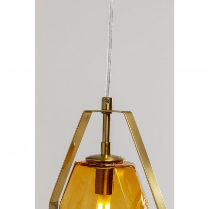 Hanglamp Diamant Fever goud 17cm Kare Design