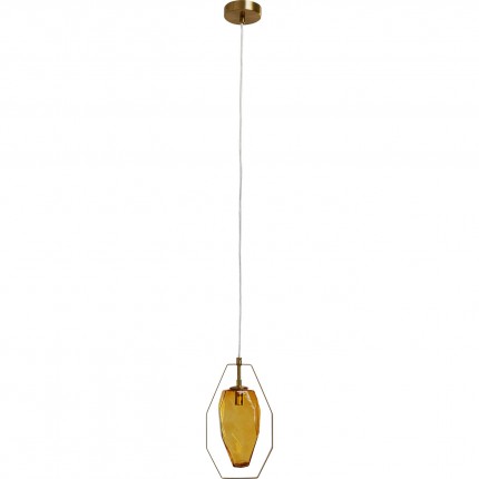 Hanglamp Diamant Fever goud 17cm Kare Design
