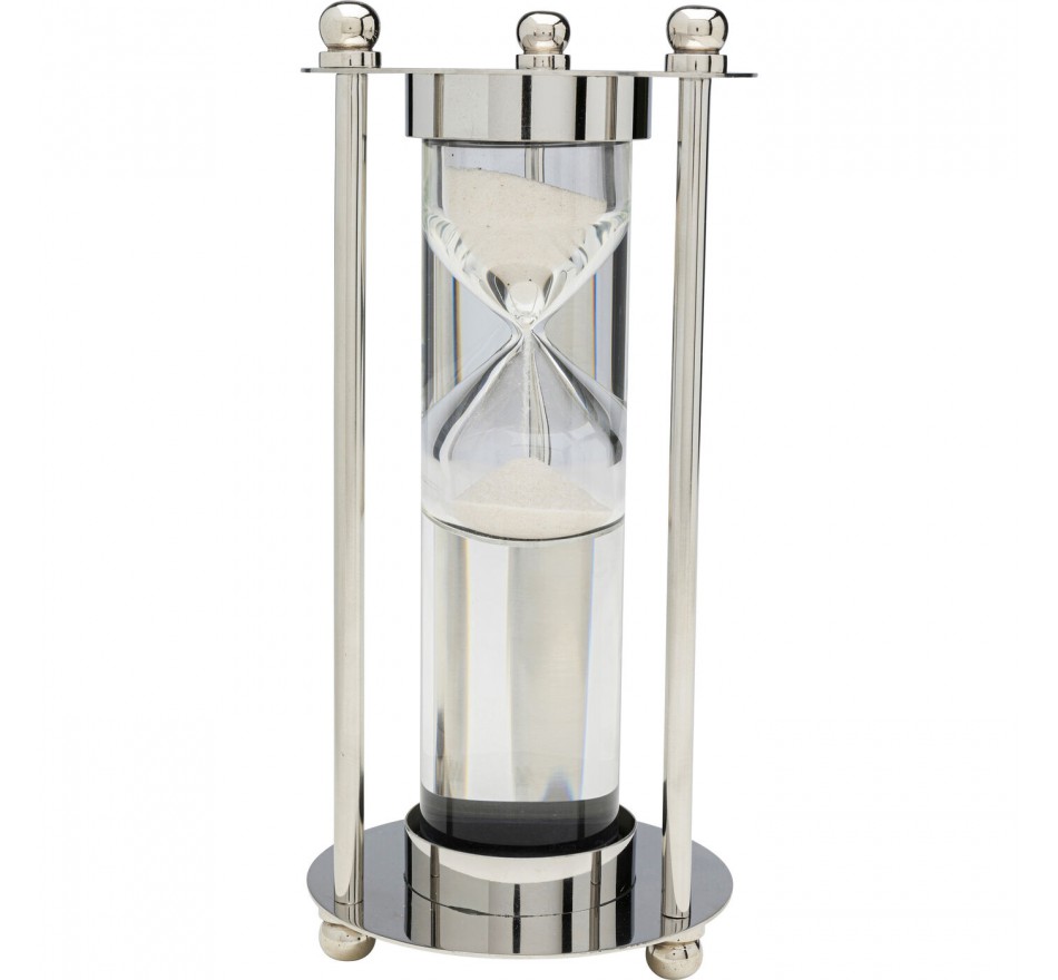 Hourglass Tempo silver Kare Design