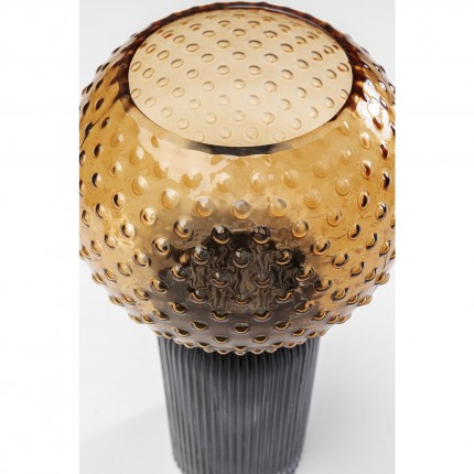 Vase Marvelous Duo amber grey 31cm Kare Design